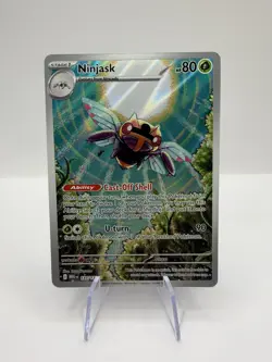 Ninjask 137/132 Illustration Rare Holo Me01: Mega Evolution Pokemon TCG English - Image 1