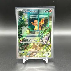 Pokemon TCG 2023 Obsidian Flames Charmander Holo Black Star Promo Card 044 - Image 1
