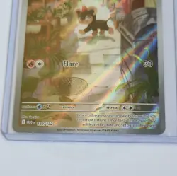 Pokemon Litleo 139/132 ME01 Mega Evolution IR Holo Full Art Basic 70 HP EN - Image 3