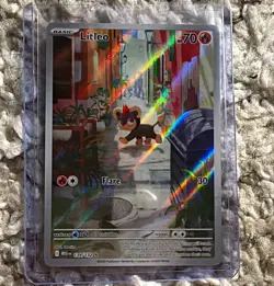 Nintendo Pokemon TCG Litleo 139/132 Mega Evolution Rare Full Art Holo EN 2025 - Image 1