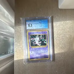 CGC 8.5 1998 Pokemon TCG Mew CD Promo LV.5 Glossy Japanese Card - Image 1