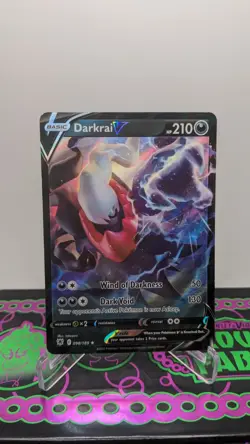 Darkrai V 098/189 Ultra Rare Holo Card Astral Radiance Pokemon TCG NM / Mint - Image 1