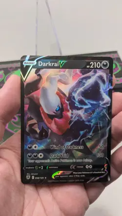 Darkrai V 098/189 Ultra Rare Holo Card Astral Radiance Pokemon TCG NM / Mint - Image 3