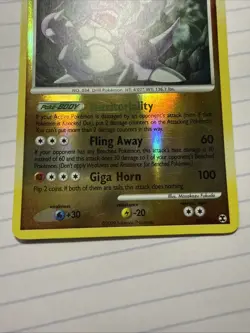 Nidoking 29/111 Rising Rivals Reverse Holo NM Pokemon Card - Image 2