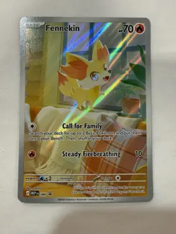 Fennekin 080 - Pokemon TCG - Chaos Rising ETB Black Star Promo Holo - Image 1