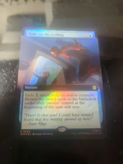 Hide on the Ceiling (Extended Art) Foil - 0249 - Marvel's Spider-Man MTG NM/M - Image 1