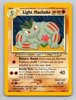 Light Machoke Neo Destiny Uncommon 049/105 Pokemon - Image 1