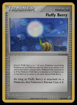 Fluffy Berry 85/115 Uncommon Unseen Forces Pokemon Reverse Holo Lightly Played - Image 1