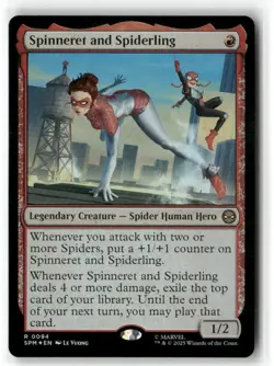 Spinneret and Spiderling Marvel's Spider-Man Foil - Image 1