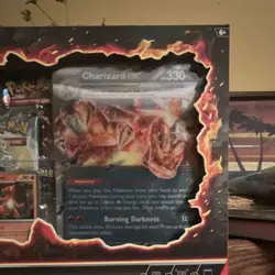 Pokemon Charizard Ex Special Collection 5 Booster Pack And 1 Oversized Charizard - Image 3