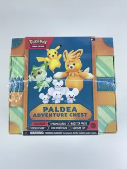 Pokemon TCG: Paldea Adventure Chest Brand New & Factory Sealed - Image 1