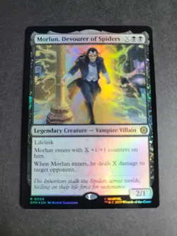 Morlun, Devourer of Spiders (Foil) Rare MTG Spider-Man - Image 1