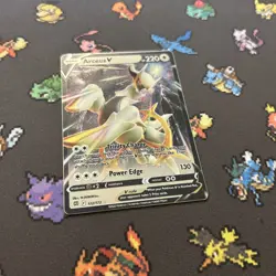 Metal Arceus V 122/172 NM -Ultra Rare Pokemon Card- Ultra Premium Promo (9q) - Image 2