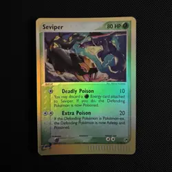 Pokemon Seviper 11/100 Reverse Holo 80 HP English Sandstorm - Image 1