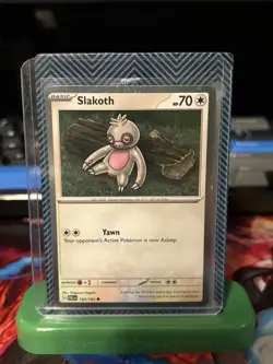 Pokemon TCG Slakoth PAL 160/193 Cosmos Holo - NM - Image 3