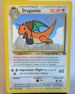 Pokemon TCG Dragonite WB Movie Promo 5 English MP - Image 1