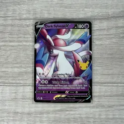 Pokemon TCG Dark Sylveon V SWSH134 SWSH: Sword & Shield Promo Cards Holo NM - Image 1