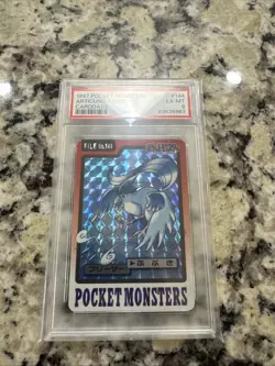 PSA 6 EX-MT Articuno 144 Prism Bandai Carddass 1997 Japanese Pokemon Card - Image 1