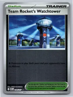 Team Rocket's Watchtower 210/217 Ascended Heroes Pokemon Reverse Holo NM - Image 1