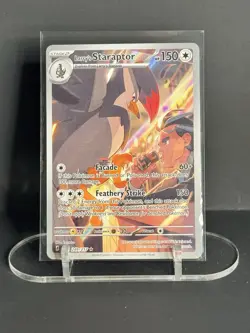 Pokemon TCG Larry's Staraptor 249/217 Holo Illustration Rare EN Ascended Heroes - Image 1