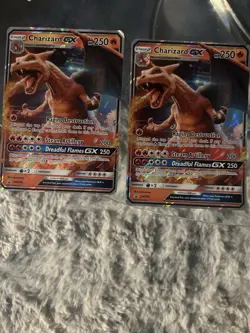 Pokemon TCG Charizard GX SM195 SM Promos Holo Promo English Lot 2 - Image 1