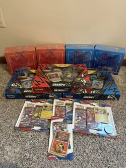 Pokemon Battle Styles Sealed Lot: 4x ETB’s, 3x Blister, 3x V Box, 1x Checklane - Image 1