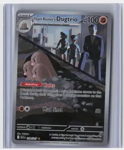 Team Rocket's Dugtrio [ASC - 239/217] NM Pokemon ME: Ascended Heroes - Image 1