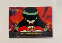 EP23 - Haunter vs. Kadabra Pokemon 2000 Topps TV Animation Edition - Image 1