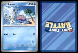 Lapras Unconfirmed My First Battle Pokemon NM - Image 3