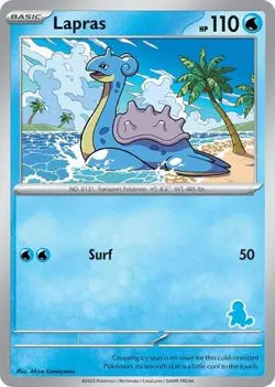 Lapras Unconfirmed My First Battle Pokemon NM - Image 4