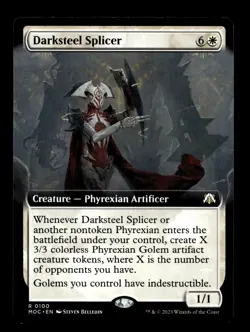Darksteel Splicer (Extended Art) 100 R Commander: March of the Machine - Image 1