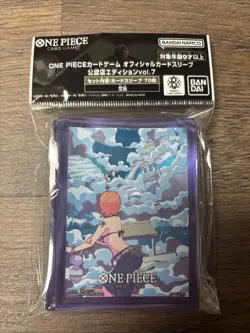 Nami Skypiea 70 Sleeves One Piece Card Game Official Limited Vol.7 TCG Japan - Image 1