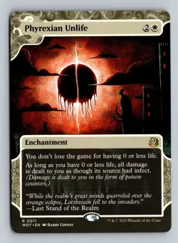 Phyrexian Unlife - WOT #11 Rare - NM / Mint WOE Enchanted Tales Single - Image 2
