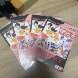 One Piece Card Game Premium Collection Girls Edition Asian Version 4 Sets - Image 1