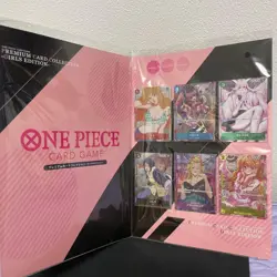 One Piece Card Game Premium Collection Girls Edition Asian Version 4 Sets - Image 4