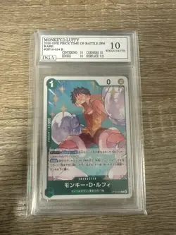 Monkey D. Luffy OP16-034 R The Time of Battle - ONE PIECE Japanese DGA 10 - Image 1