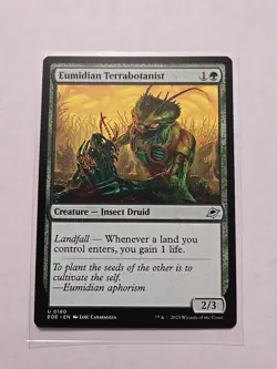 Eumidian Terrabotanist - Edge of Eternities - NM - MTG Magic - Uncommon Creature - Image 1