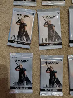 Lot of 16 Magic The Gathering Final Fantasy Play Boosters MTG FF - Image 4