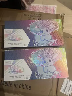 Pokemon TCG Scarlet Violet Prismatic Evolutions Super Premium Collection SPC - Image 2