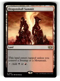 Dragonskull Summit Commander: Tarkir: Dragonstorm 357 Near Mint - Image 1