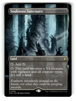 Soulstone Sanctuary (Borderless) Foundations 356 Near Mint - Image 1