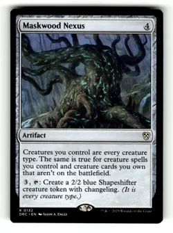 Maskwood Nexus Commander: Aetherdrift 132 Near Mint - Image 1