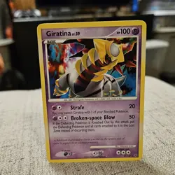 Giratina Pokemon TCG Platinum Rare Card #27/127 - Image 1