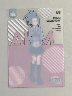 Momo Yaoyorozu - No.265 - My Hero Academia Plastic Clear Card Japanese - Image 2