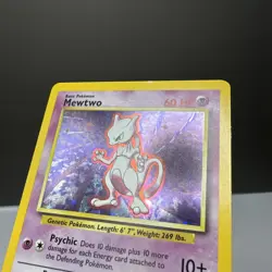 Mewtwo - 10/102 - Pokemon Base Set Unlimited Holo Rare Card WOTC LP - Image 4