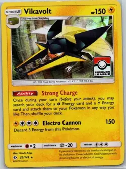 Vikavolt - League & Championship Cards #052/149 Promo, Holo Lightly played - Image 1