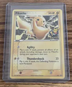 Pokemon Card - Pikachu 10th Anniversary Black Star Promo 012 Promo - Image 1
