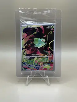 Bulbasaur 133/132 Mega Evolution Stamped Sealed Promo Pokemon Card NM - Image 1
