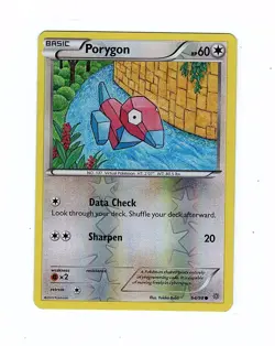 Porygon 64/98 XY - Ancient Origins Reverse Holo Pokemon Card - Image 1
