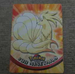 Topps Pokemon TV Animation Edition #38 Ninetales Holo Card 1998 English - Image 1